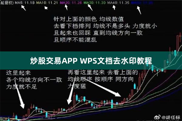 炒股交易APP WPS文档去水印教程