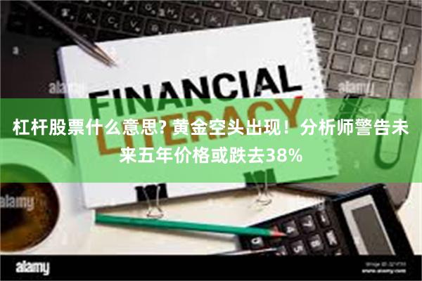 杠杆股票什么意思? 黄金空头出现！分析师警告未来五年价格或跌去38%